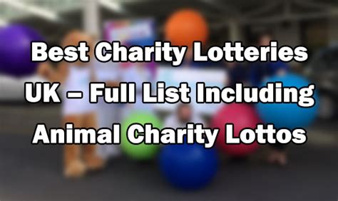 charity lottery providers uk|Best Charity Lotteries UK .